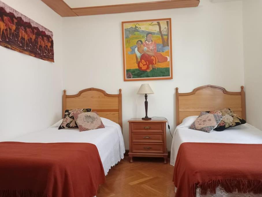 Apartamento Ático con terraza en el centro de Vigo Exterior foto
